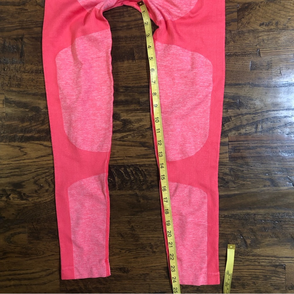 Amazon Matching Set Ribbed Bra Leggings Compression Size Large New - Picture 11 of 11